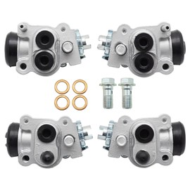 Front Brake Wheel Cylinders for Honda Rubicon 500 Rincon 650 TRX500 TRX650 (Left&Right All 4 Kit),OEM# 45310-HN2-006 45330-HN2-006 45370-HN0-A01 45350-HN0-A01
