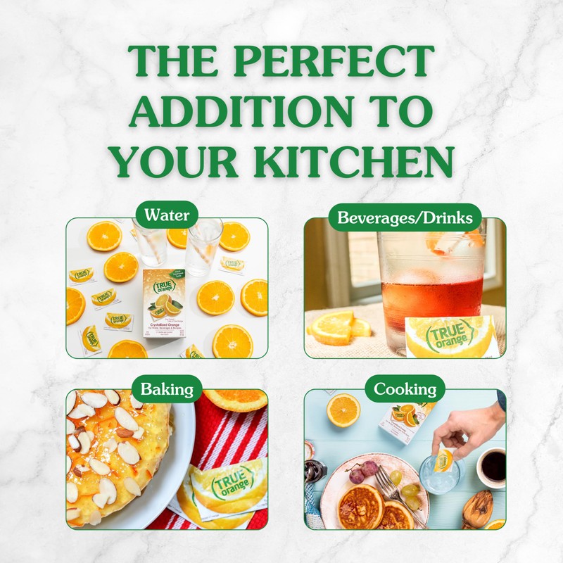 True Orange 100ct (Pack of 1) - Water Enhancer -