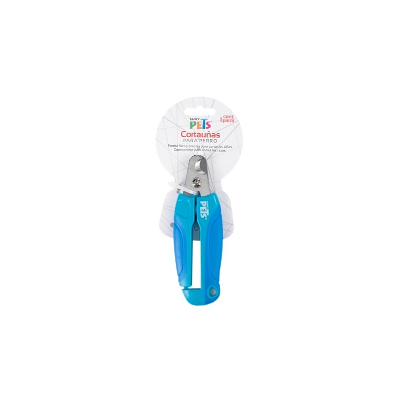 Fancy Pets Cortauñas para Perro con Mango Ergonómico, Antiderrapante, Apto