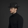 Bailey of Hollywood Gangster Fedora Black, Small