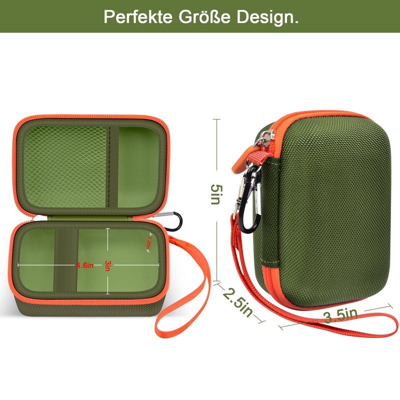 casmilee Carry Case Compatible with JBL Go 4 - Portable