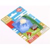 IWAKO Mount Fuji Japan temple summer erasers set 3 pieces
