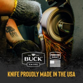 Buck Knives 931 Chef's Knife, 8-Inch 420HC Stainless Steel Blade, Paperstone Slate Handle, Kitchen Cutlery