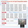 4PK-W11483116 Refrigerator LED Light Module Compatible with Whirlpool Replacement W11483116,