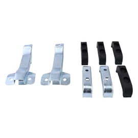 YLQASOON Truck 4 Core Heavy Duty Radiator Bracket Kit 1099ZC 1099ZB Compatible with Chevy GMC Truck C10 C20 C30 1967-1972