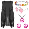 FunMular 60s 70s Outfits for Women Disco Hippie Costume Clothes