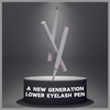 Double-Tip Lower Eyelash Pen 2024 New Waterproof 3d Bottom Lash