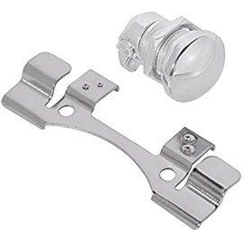 TCT-MOTORPARTS Fuel Door Latch Push Button Gas Oil Cap Tank Fit For Harley Touring Electra Glide Street Glide Road Tri Glide Ultra Limited 1992-2025