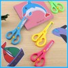 4 Pcs Kids Scissors, Childrens Safety Stainless Steel Scissors Safety