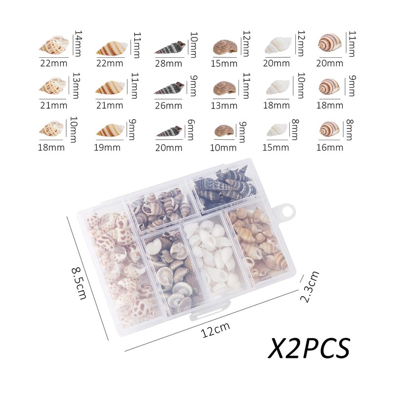 200 Pieces Shell Decoration, Aquarium Decoration Shells, Natural Shell Crafts,