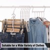 Mr. Pen- Space Saving Hangers for Clothes, 12 pcs, White,