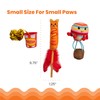 Catstages Pawrty Cat Toys, 3-Pack Catnip Plush Toys with Crinkle,