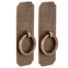 2 Sets Chinese Style Handle Single Hole Door Pull Knobs