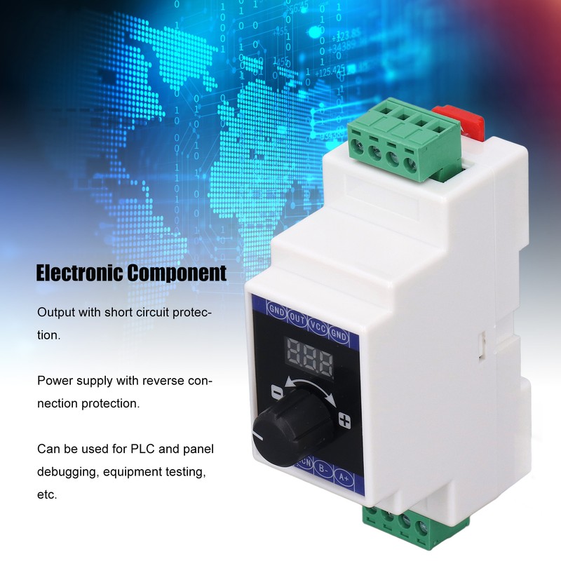 Current Signal Generator 0‑5V 10V 0‑22mA Output DC24V AC220V Analog