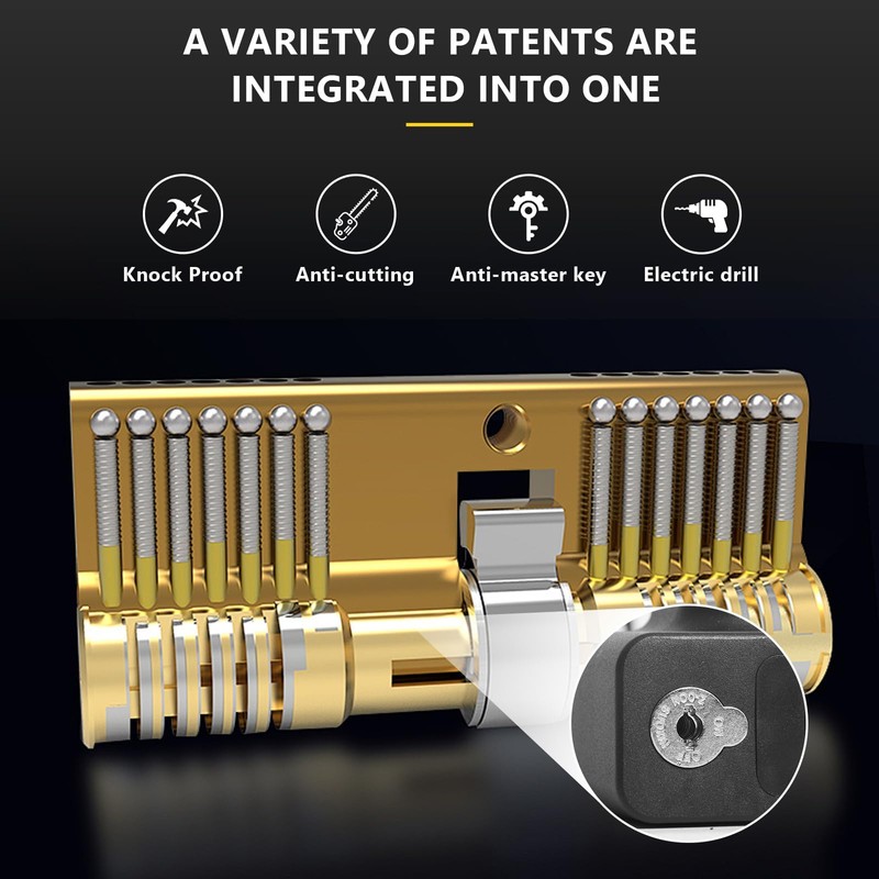 Brake Pedal Lock - Car Anti Theft Device with Led,