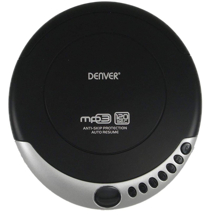 Denver DMP-389 Portable MP3/CD Player Black
