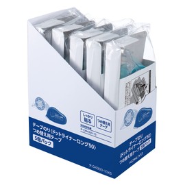 Kokuyo Tape-D4300-10X5 Dot Liner Long 50 Refill Tape Pack of 5
