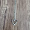 Agalea | Collar de Plata Ley .925 con Dijes Corazón