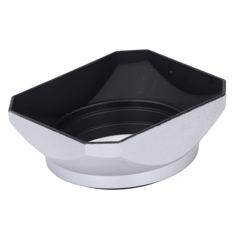 Lens Hood Square Retro 46mm Lens Hood Shade for Digital