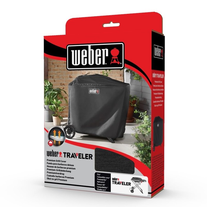 Weber (ウェーバー) Barbecue Grill BBQ Portable Gas Grill WEBER TRAVELER