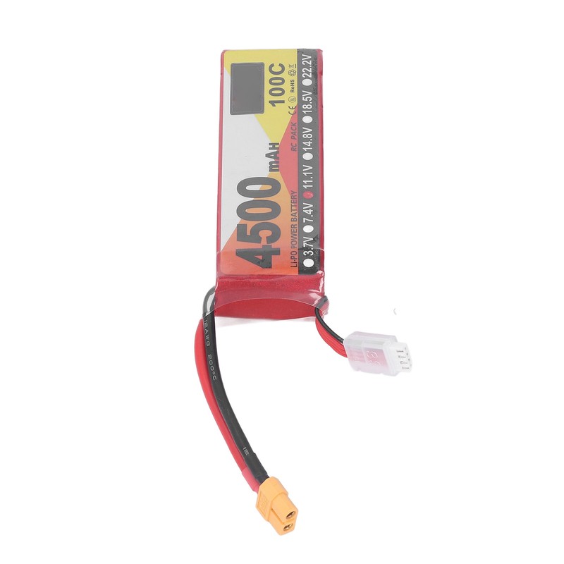 RC Lipo Battery 4500mAh 11.1V 100C 3S Remote Control Vehicles