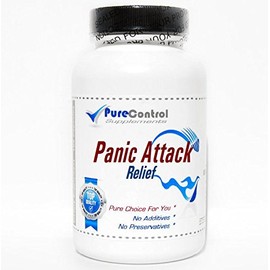 Panic Attack Relief 90caps // 200 Capsules // Pure // by PureControl Supplements