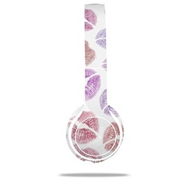 Pink Purple Lips - Decal Style Skin fits Genuine Beats Solo 2 Wired Headphones (Headphones NOT Included)