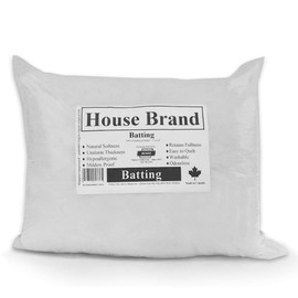 Polyester Quilt Batting 90" x 108" Queen Cotton Alternative