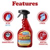 Splash Red Hot De-icer Windshield Trigger Spray 32 Ounces (Pack