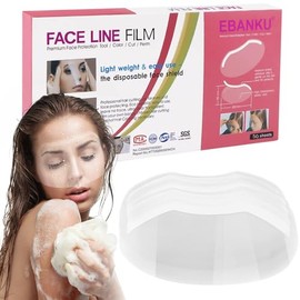 EBANKU - 50 viseras de ducha de microblading, protector de pestañas y cejas, protector de ducha para cejas, protector de ducha de cejas, visera de baño para suministros de peluquería