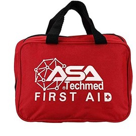 ASA TECHMED 2-in-1 First Aid Kit (120 Piece) + Bonus 32-Piece Mini First Aid Kit: Compact, Lightweight for Emergencies at Home, Outdoors, Car, Camping, Workplace, Hiking & Survival