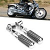 Acouto Motorcycle Highway Foot Pegs for 25mm/1in Engine Crash Bar