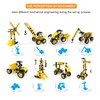 Techshining 8 in 1 Toy Trucks for Kids Take Apart