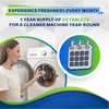 Whirl Fresh Washing Machine Cleaner Tablets, 24 Pack–Deep Cleaning Tablets