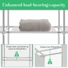 Portable Clothes Closet Wardrobe with Non-Woven Fabric Storage Shelves Organizer