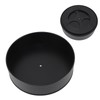 Turntable Spice Rack 360 Degree Rotatable Large Capacity Multifunctional Carbon