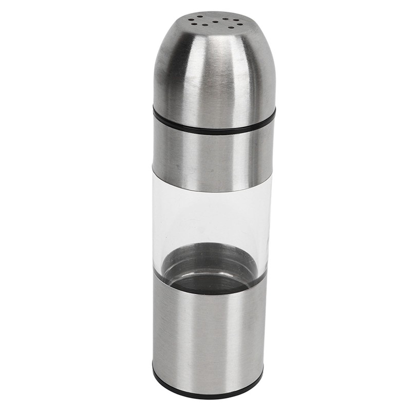 Stainless Steel Seasoning Bottle Multipurpose Food Grade Refillable Rustproof Salt