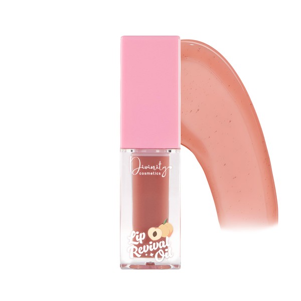 Divinity Cosmetics Lip Revival Oil, Brillo Labial Hidratante con Ácido