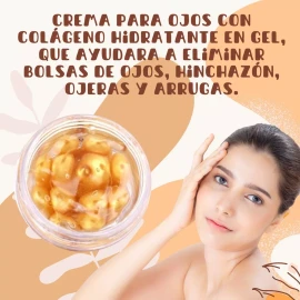 L'Oréal Paris Crema Ojos 24k Gold Bolsas Obscuras Desvanece Arrugas