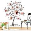 Kiddale DIY Photo Tree Wall Decals,Removable PVC Adhesive Family Wall