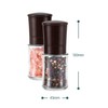VKCHEF Pepper Mill, Manual Rock Salt Mill, Small Salt Mill,
