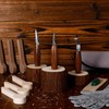 Gisafai 15 Pcs Spoon Carving Kit Wood Whittling Kit Includes
