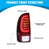Full LED Sequential Tail Lights for Toyota Tacoma 2005-2015, LH