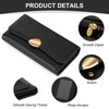 Wallet for Women PU Leather Trifold Wallet Large Capacity Clutch