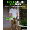 Cordless Weed Wacker, 3-in-1 stringless Weed Wacker, Foldable 2.0Ah Battery