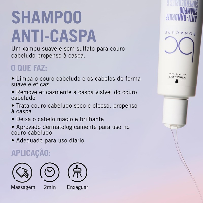 Schwarzkopf BC Bonacure Scalp Genesis AntiDandruff Shampoo