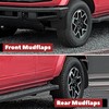 KUAFU Front & Rear Mud Flaps Splash Guards Compatible with