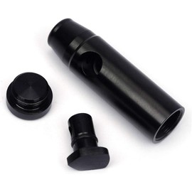 iSnuff Travel Storage Box Discreet Compact Spice Dispenser 2Pcs Bullet Style Set (L and XL)