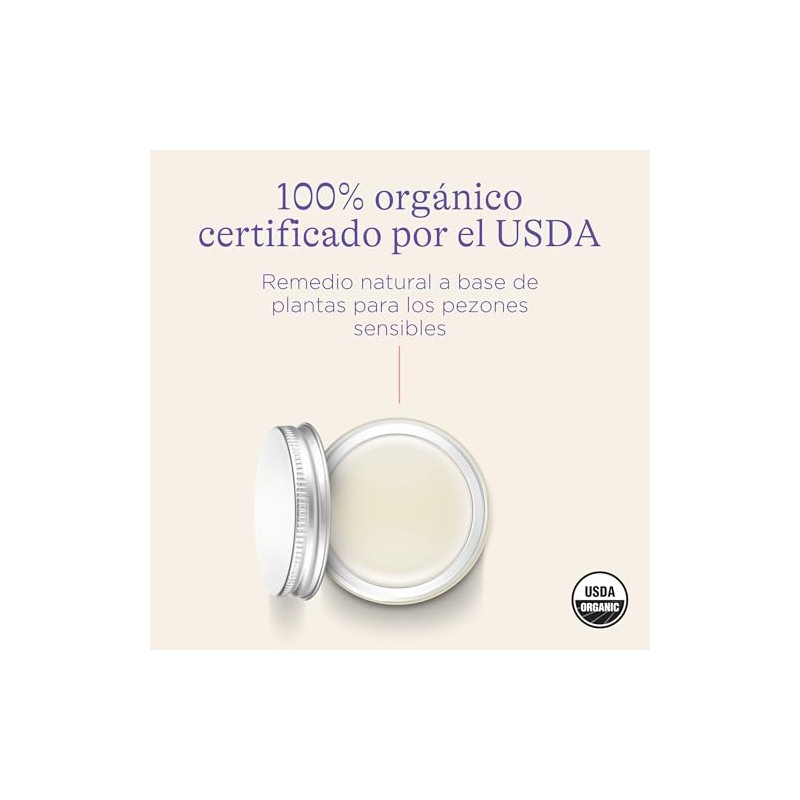 Lansinoh Bálsamo orgánico para los pezones, Calma y Protege Pezones