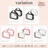 S.T.S.G クリアバッグ 透明 おしゃれ 2個セット 多用途 メイクポーチ 化粧品 マルチ いろいろ収納